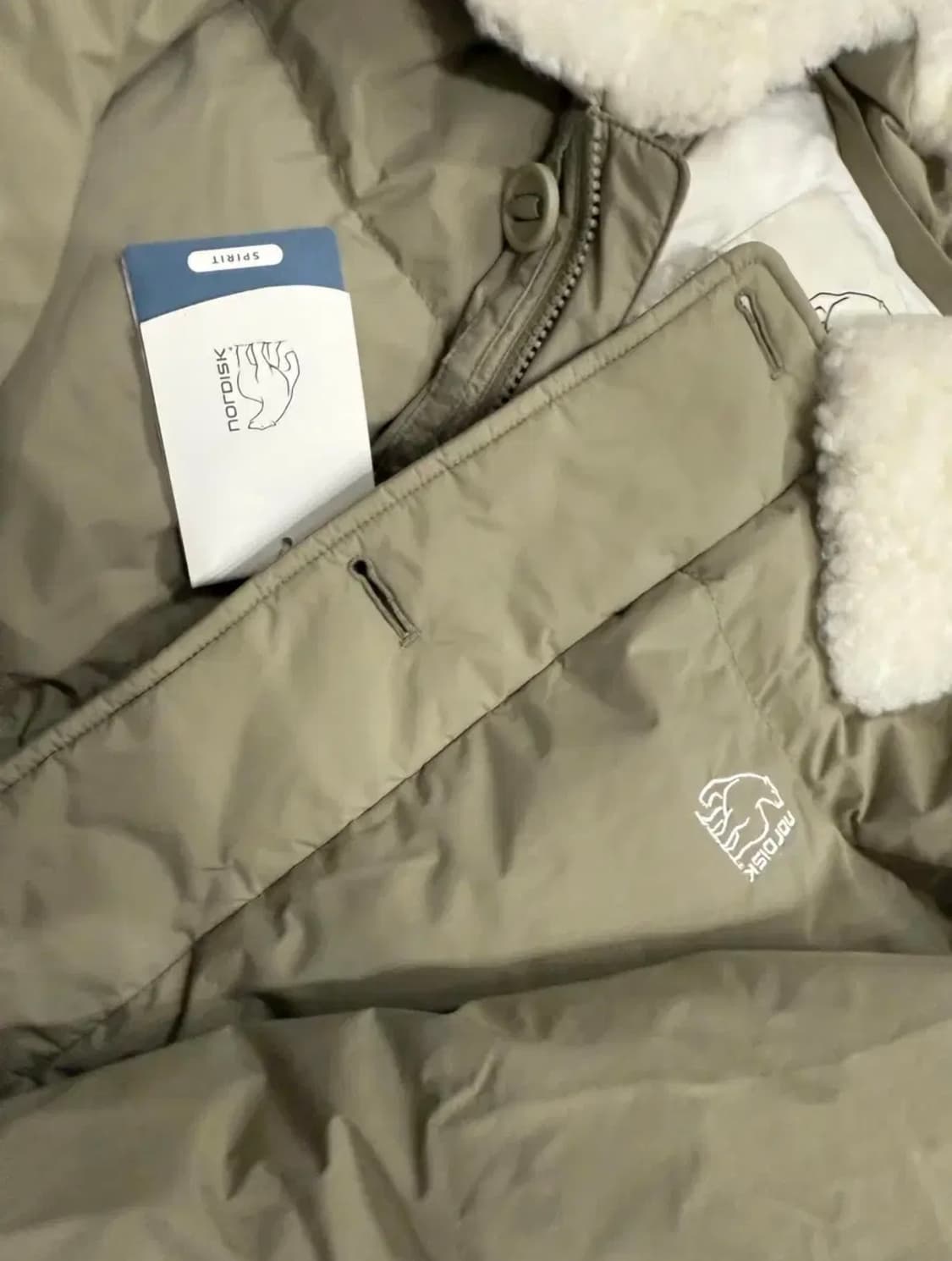 노르디스크 리얼퍼 크리스탈다운 헌팅 점퍼 패딩 상품이미지3
