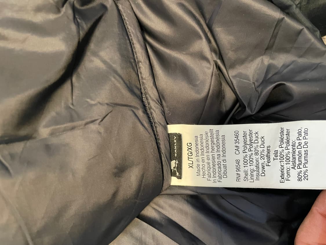 오클리(Oakley) 경량패딩(110싸이즈) XL 블랙 상품이미지6