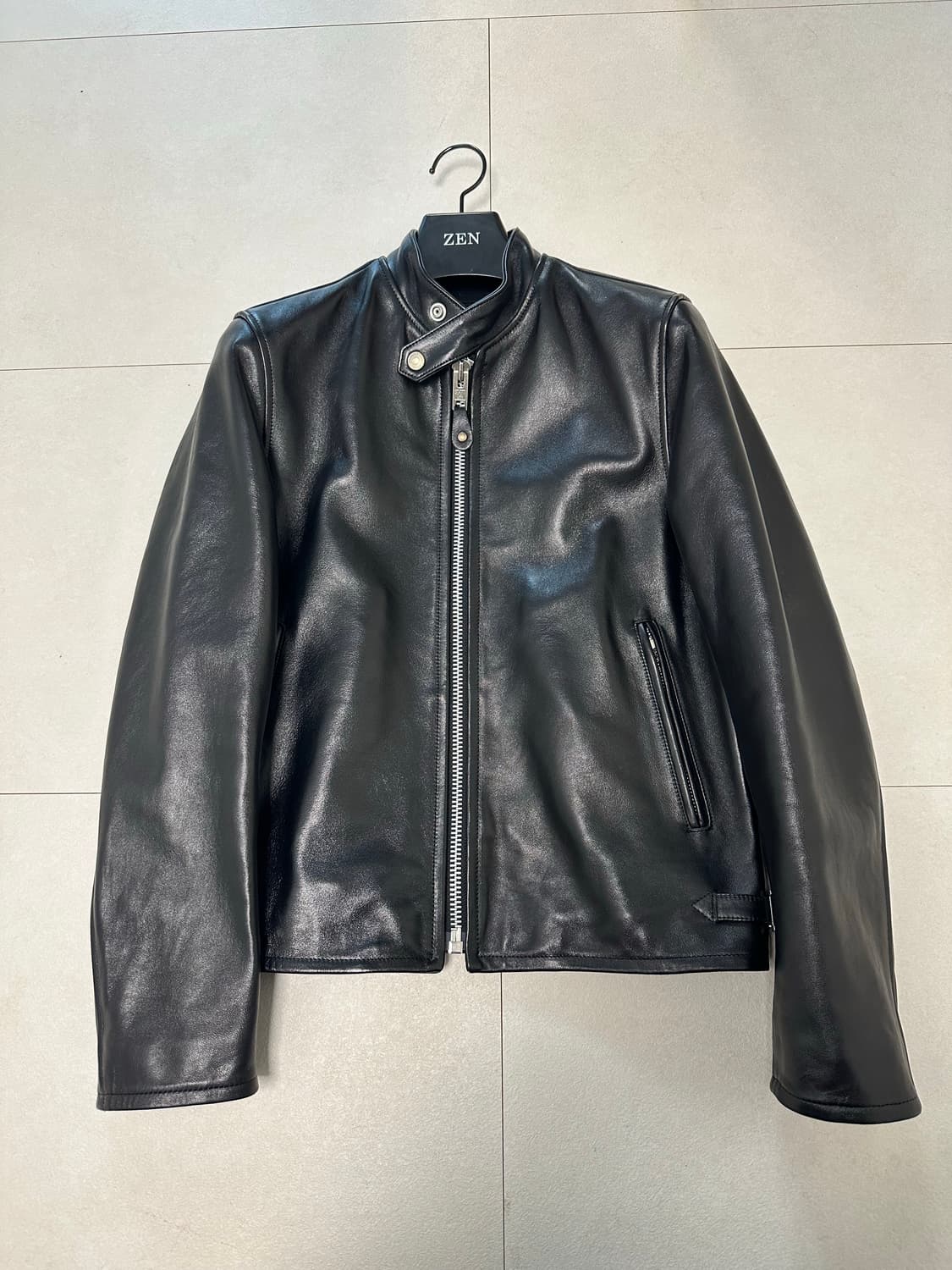 schott 쇼트 바이커 라이더 자켓 상품이미지1