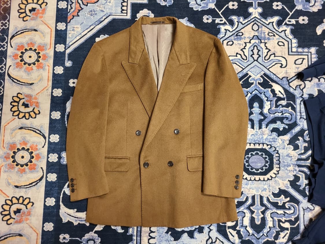 맥카이저 캐시미어 더블브레스티드 자켓 상품이미지1