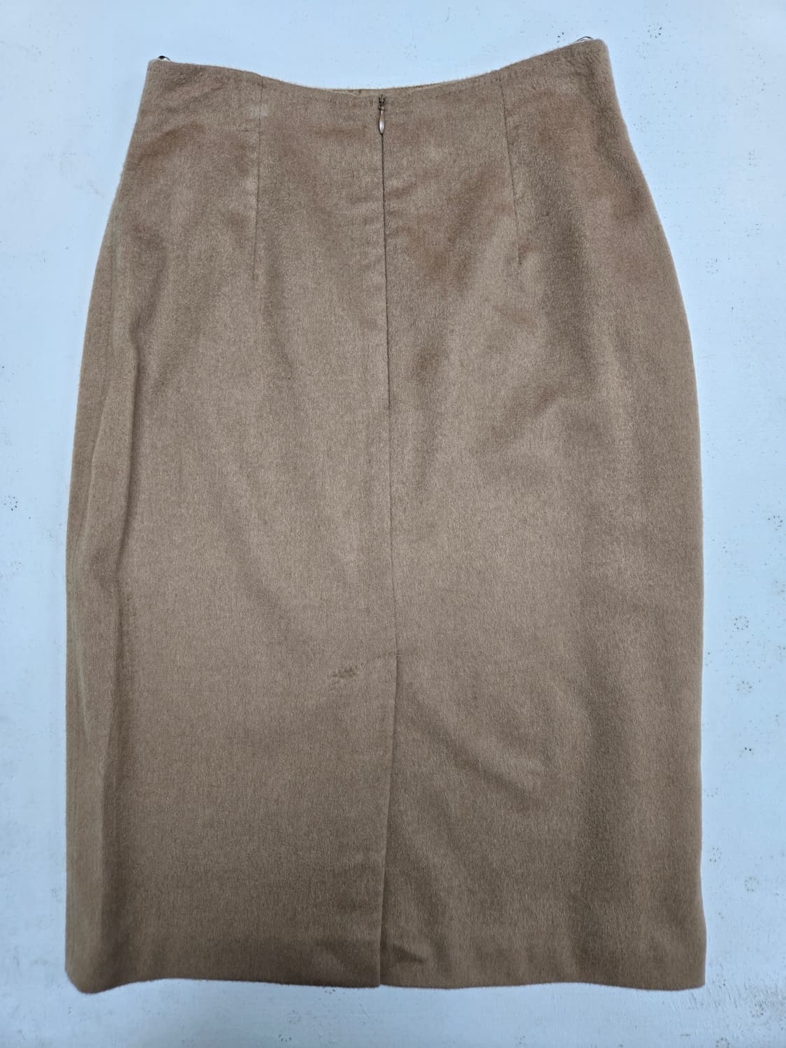 막스마라 베이지 울 스커트 상품이미지2