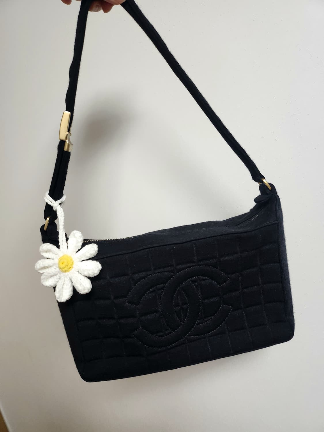 샤넬 초코바 패브릭 숄더백(빈티지) 상품이미지1