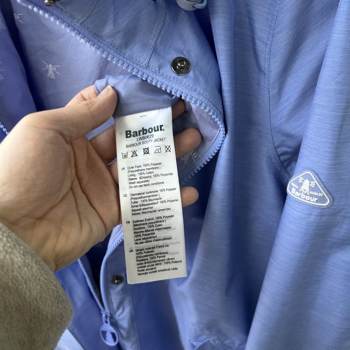 16056 - 바버 후드 자켓 상품이미지5