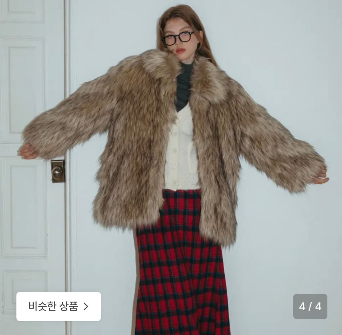 온무드 퍼 자켓  상품이미지3