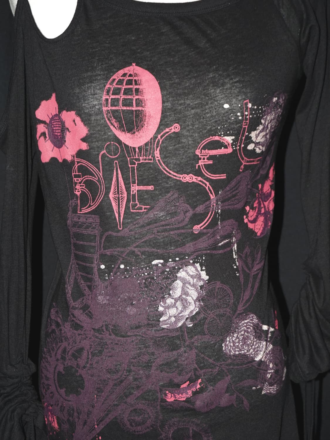 (diesel) gothic oriental graphic t  상품이미지5