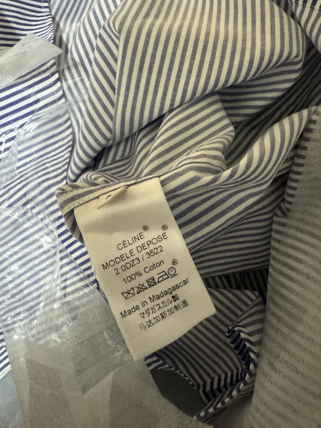 Celine by Phoebe striped Bateau shirt 상품이미지6
