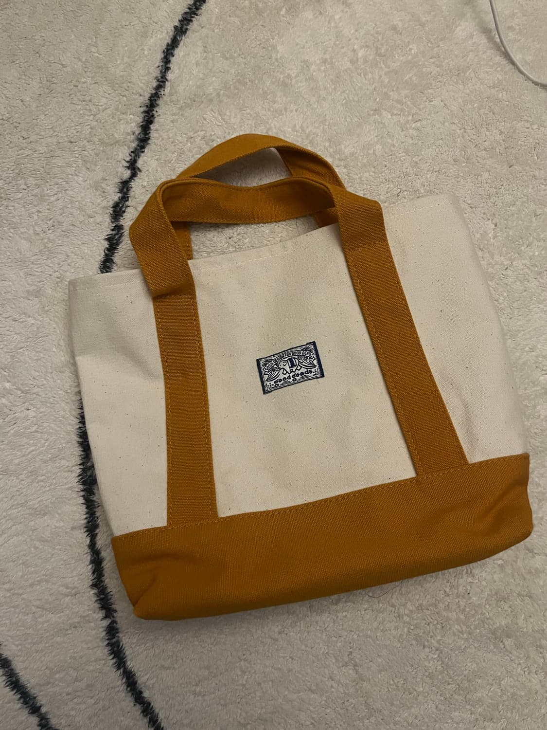 (새상품) 태국 치앙마이 굿굿즈 캔버스백 상품이미지1