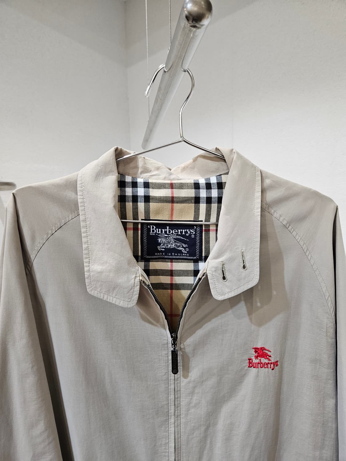 버버리 노바체크 면 자켓 상품이미지2