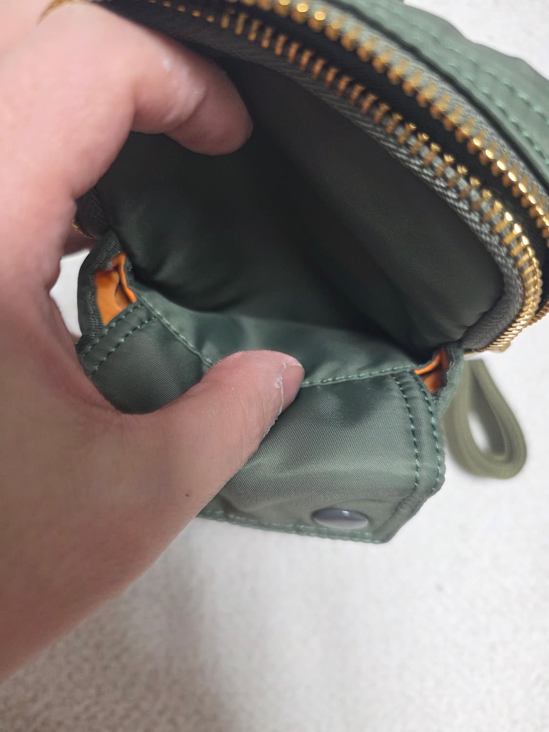 포터 휴대폰파우치 레이지그린 상품이미지9