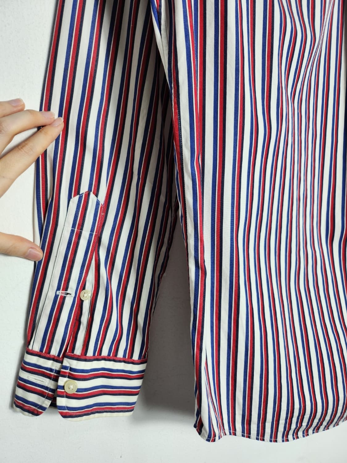 폴로 랄프로렌 스트라이프 커스텀핏 셔츠 상품이미지3