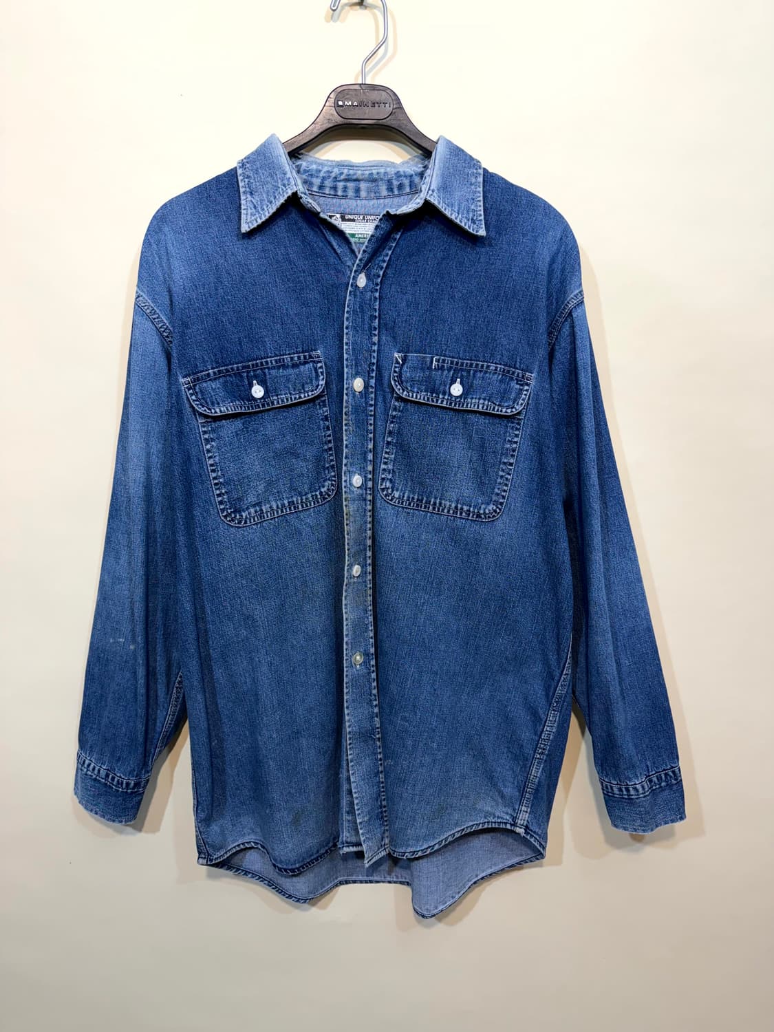 90s SUGAR CANE 데님셔츠 상품이미지2