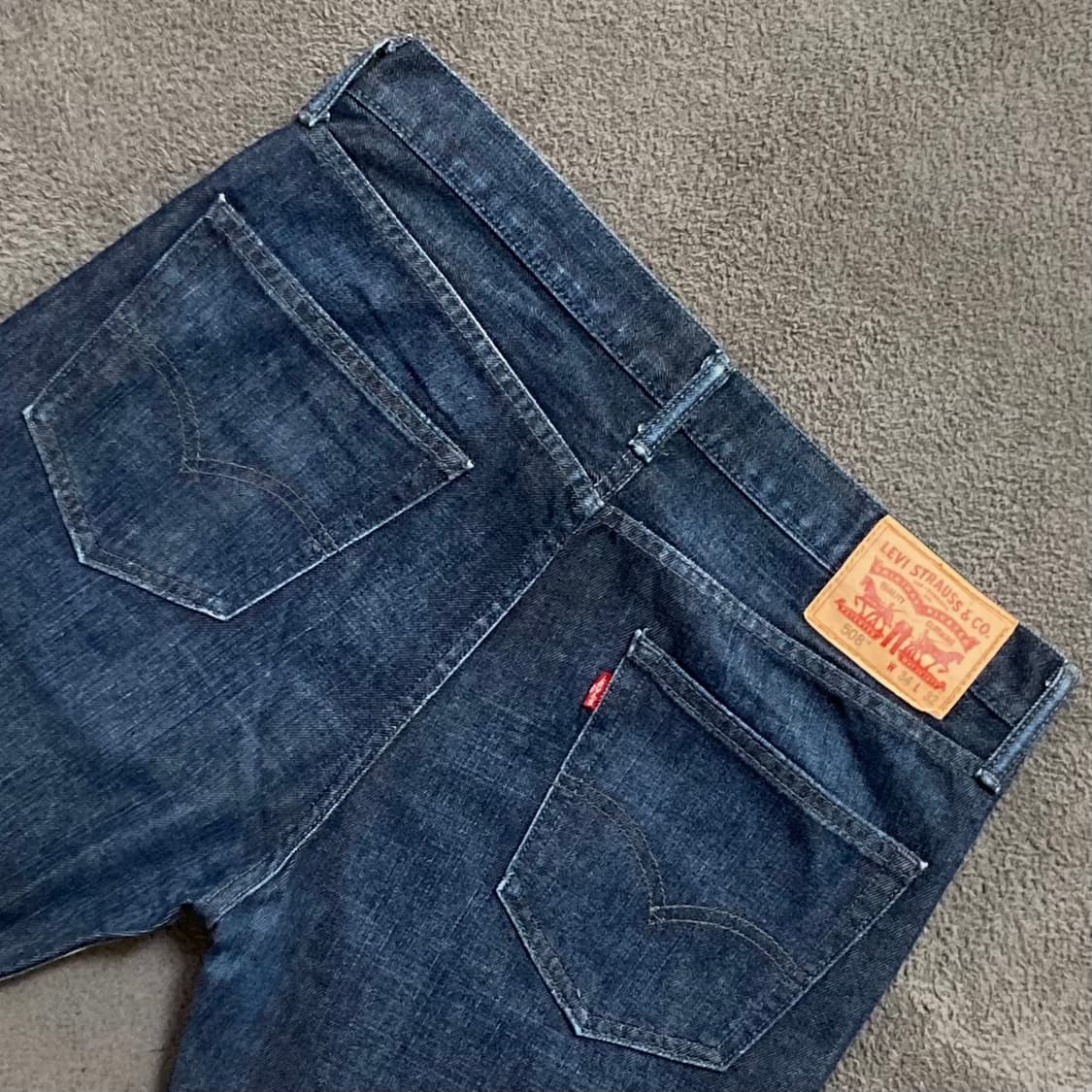 리바이스 508 데님팬츠 W34 L32 상품이미지4