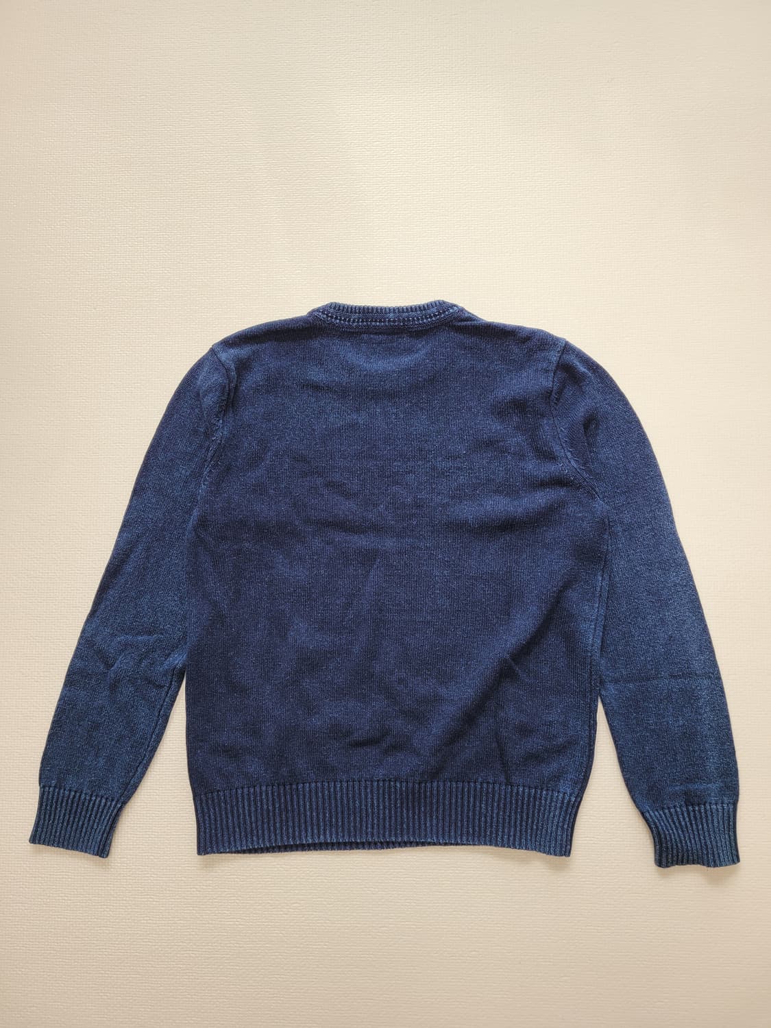 스파오 SPAO 남자 워싱 니트 105 인디고 상품이미지8