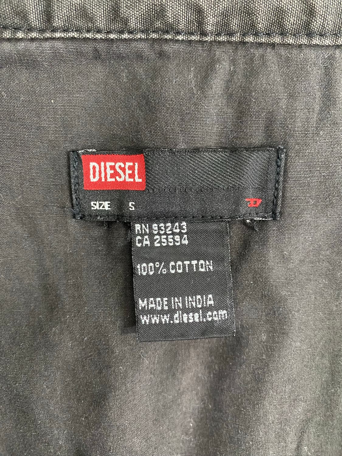 디젤 Diesel 슬리브리스 원피스 S <8> 상품이미지3
