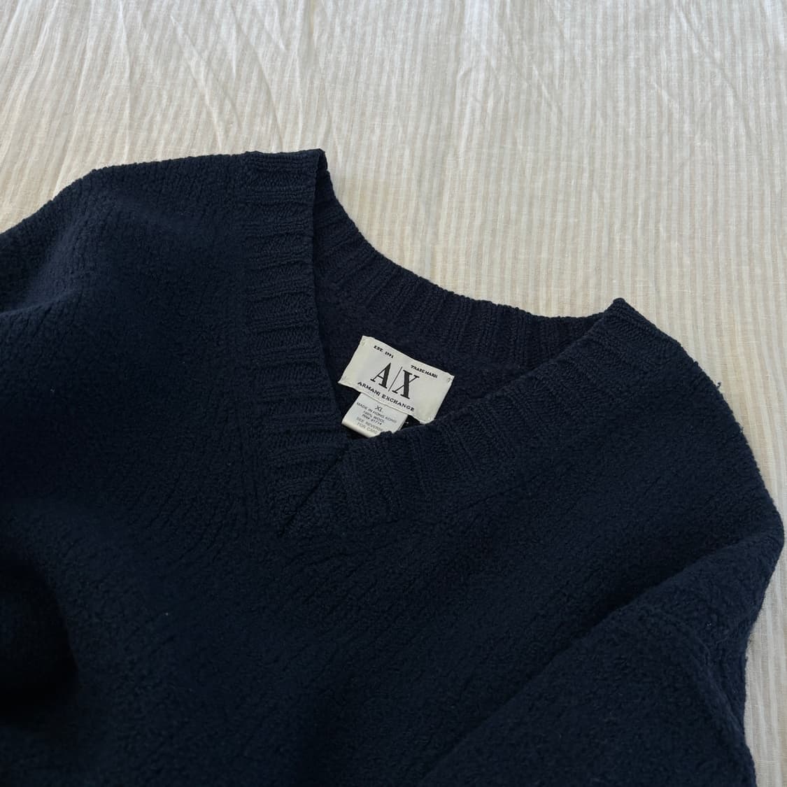  ▫️Armani Exchange Wool V-Neck Knit 상품이미지8