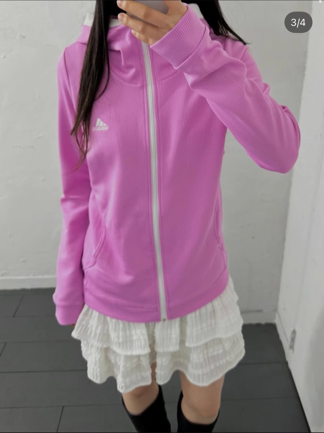 adidas pink hood jersey 상품이미지2