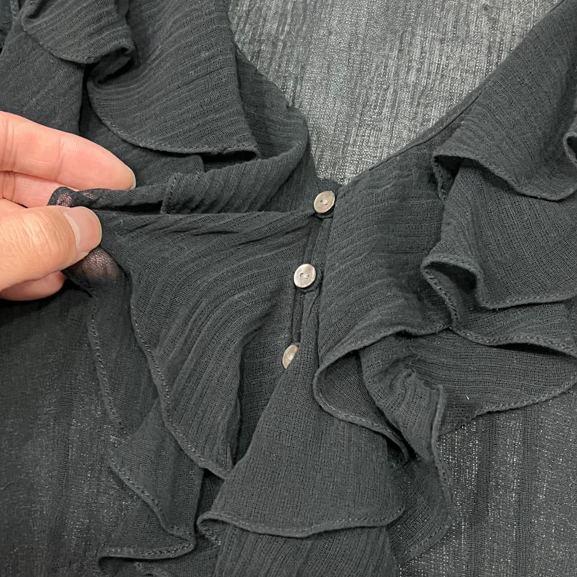  폴로랄프로렌 프릴 하프 블라우스 y15998 상품이미지4