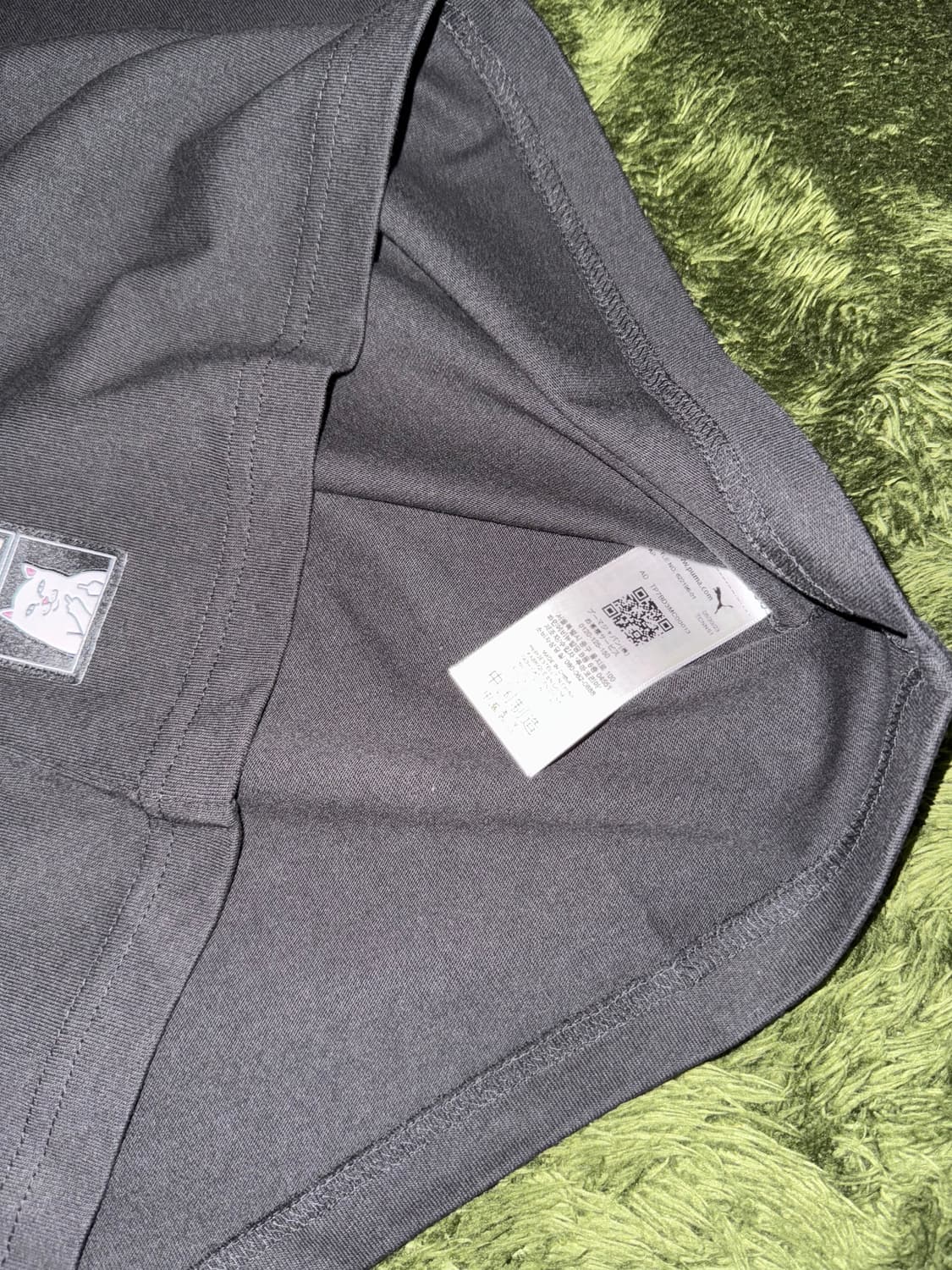 [S] 푸마 X RIPNDIP 립앤딥 콜라보 릴렉스 핏 그래픽 티셔츠 상품이미지5