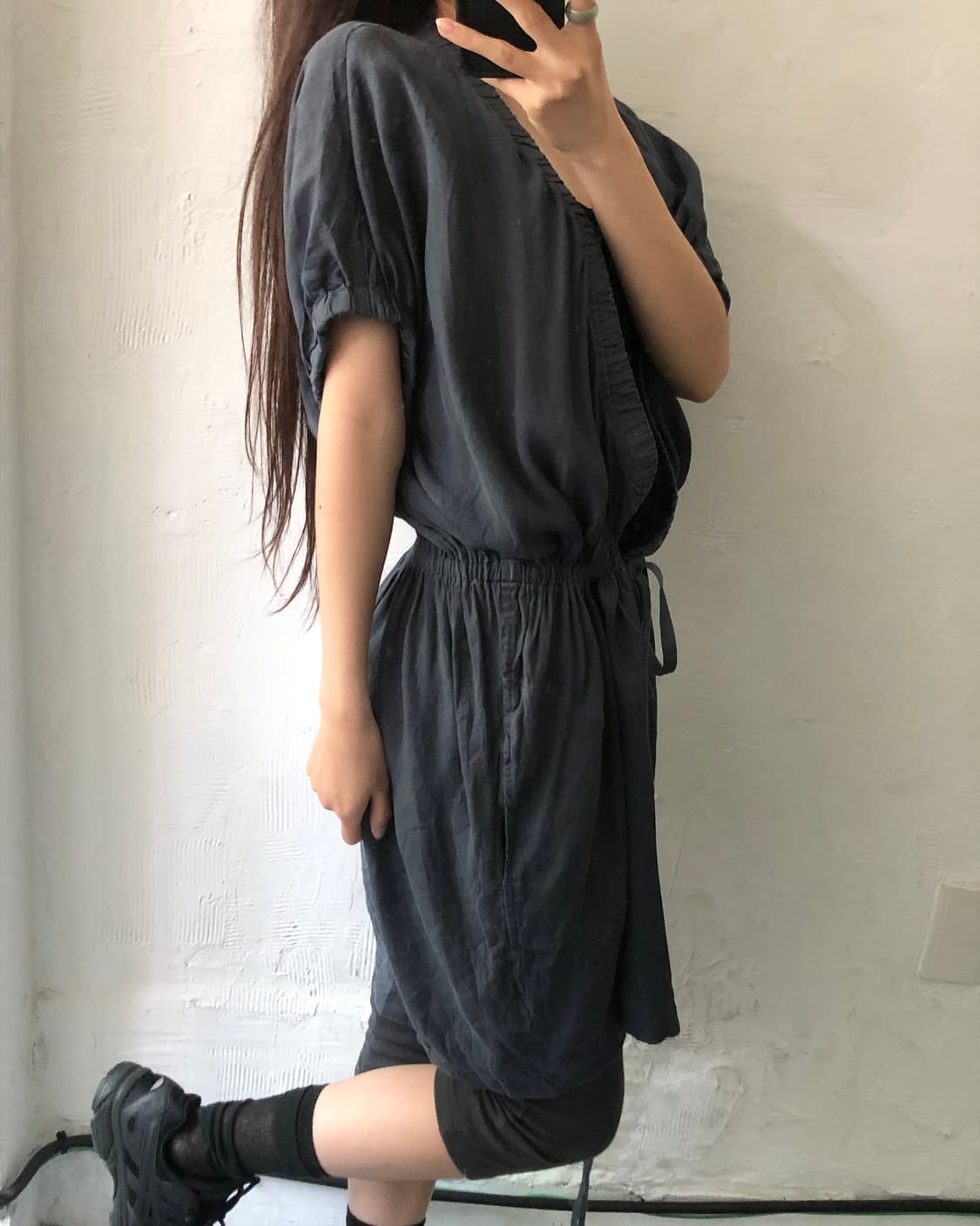 Isabel Marant 이자벨마랑 딥블루 랩 원피스 상품이미지3