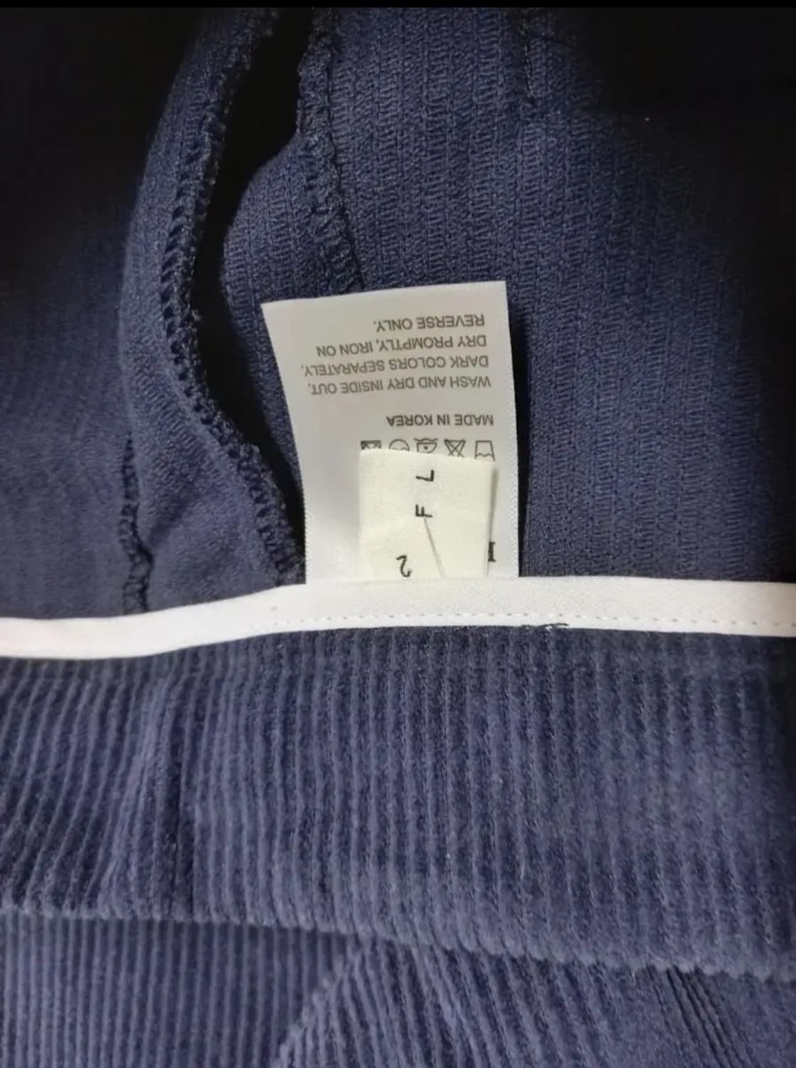 새 FLAT 플랫 코듀로이 하이웨스트형 일자통핏팬츠 66 상품이미지7