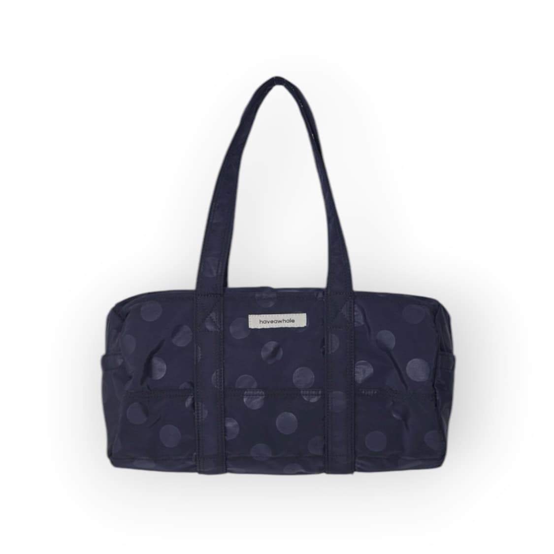해브어웨일 도트 더플백 네이비 상품이미지2