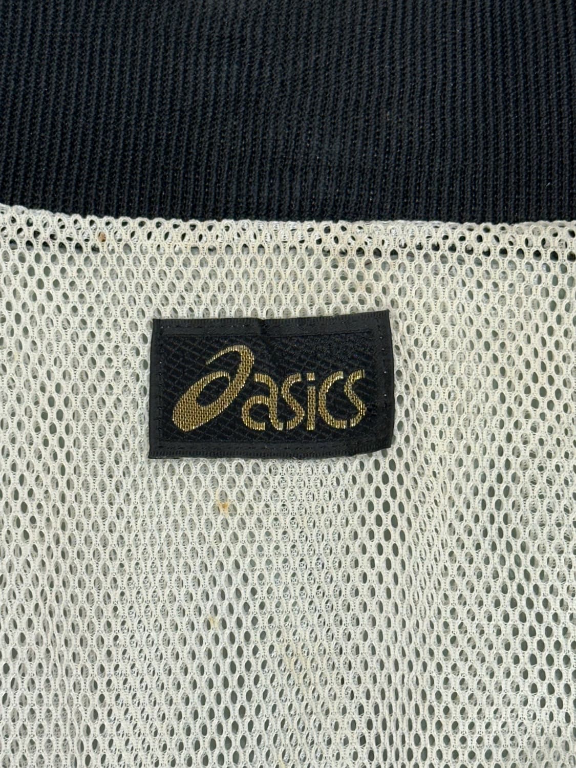 90s 아식스 메탈 유광 y2k 오버핏 바람막이 트랙 자켓 M 상품이미지7