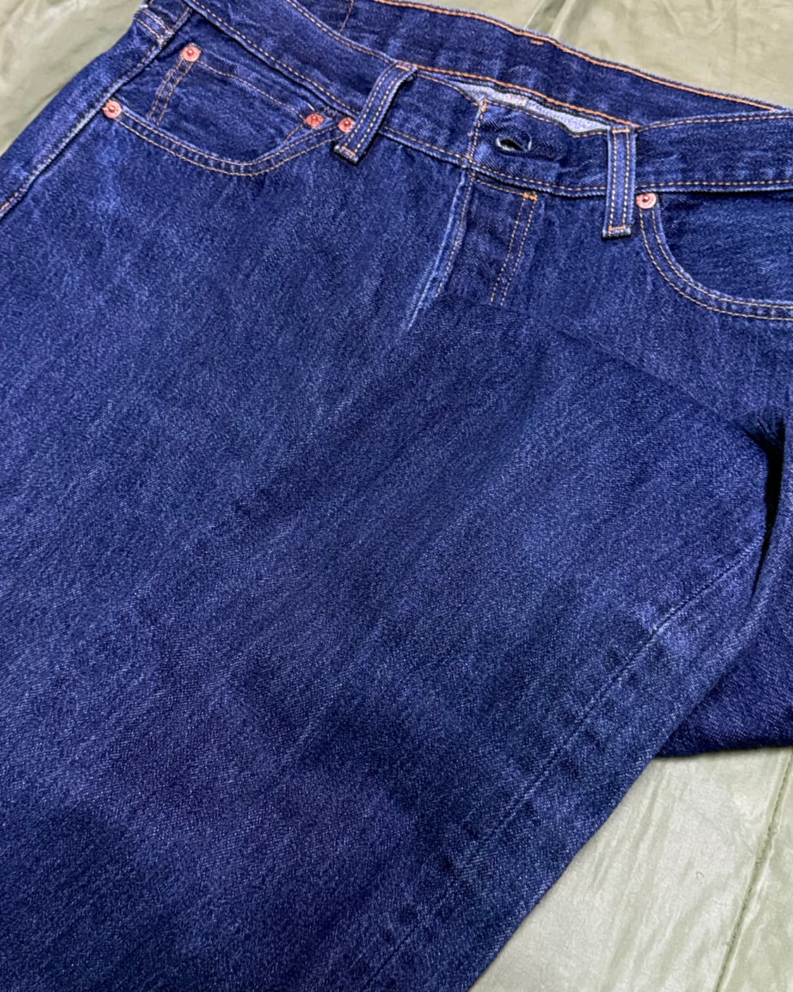 리바이스 501 스트레이트 핏 데님 팬츠 34 상품이미지3