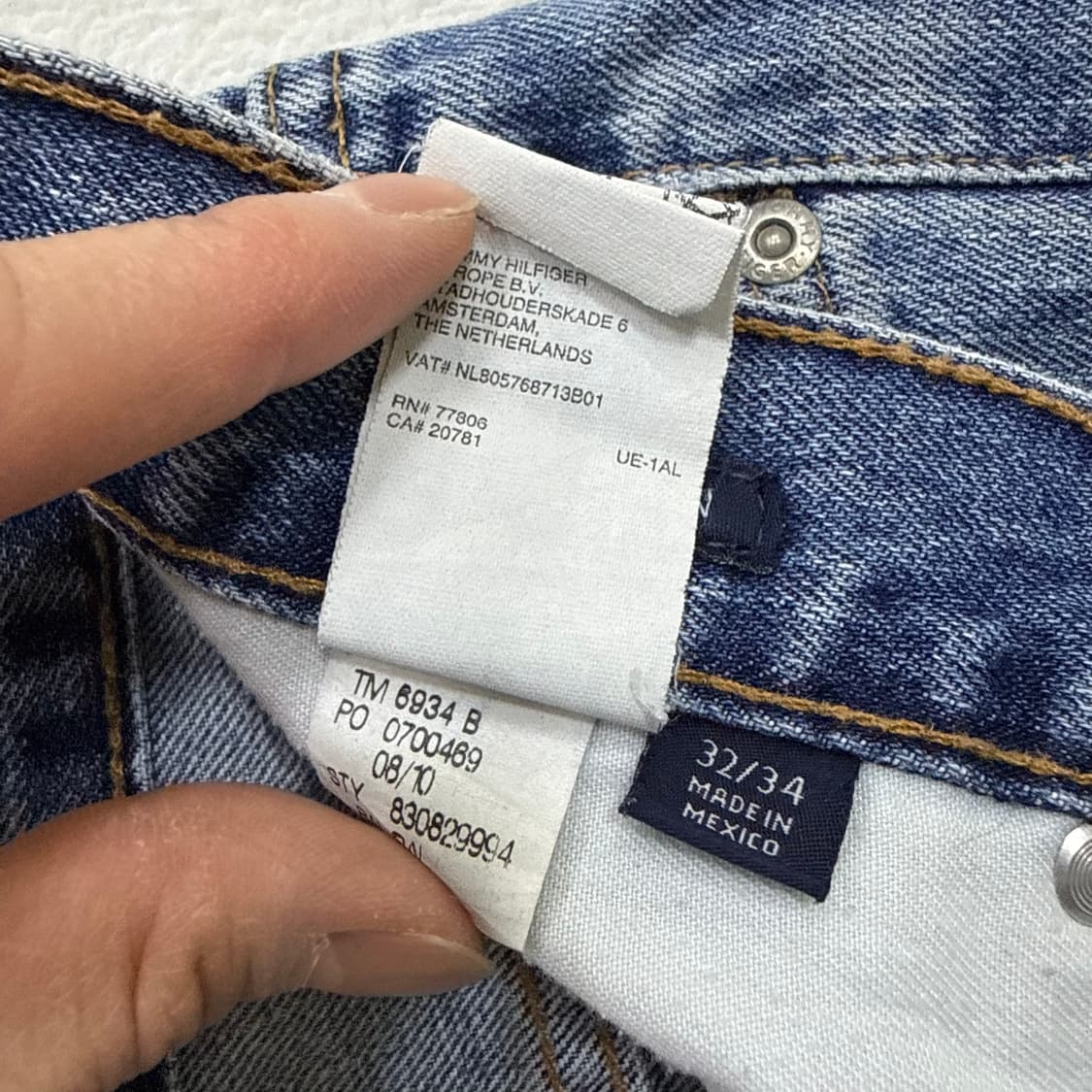 32/34 타미힐피거 데님팬츠 0331T 상품이미지5