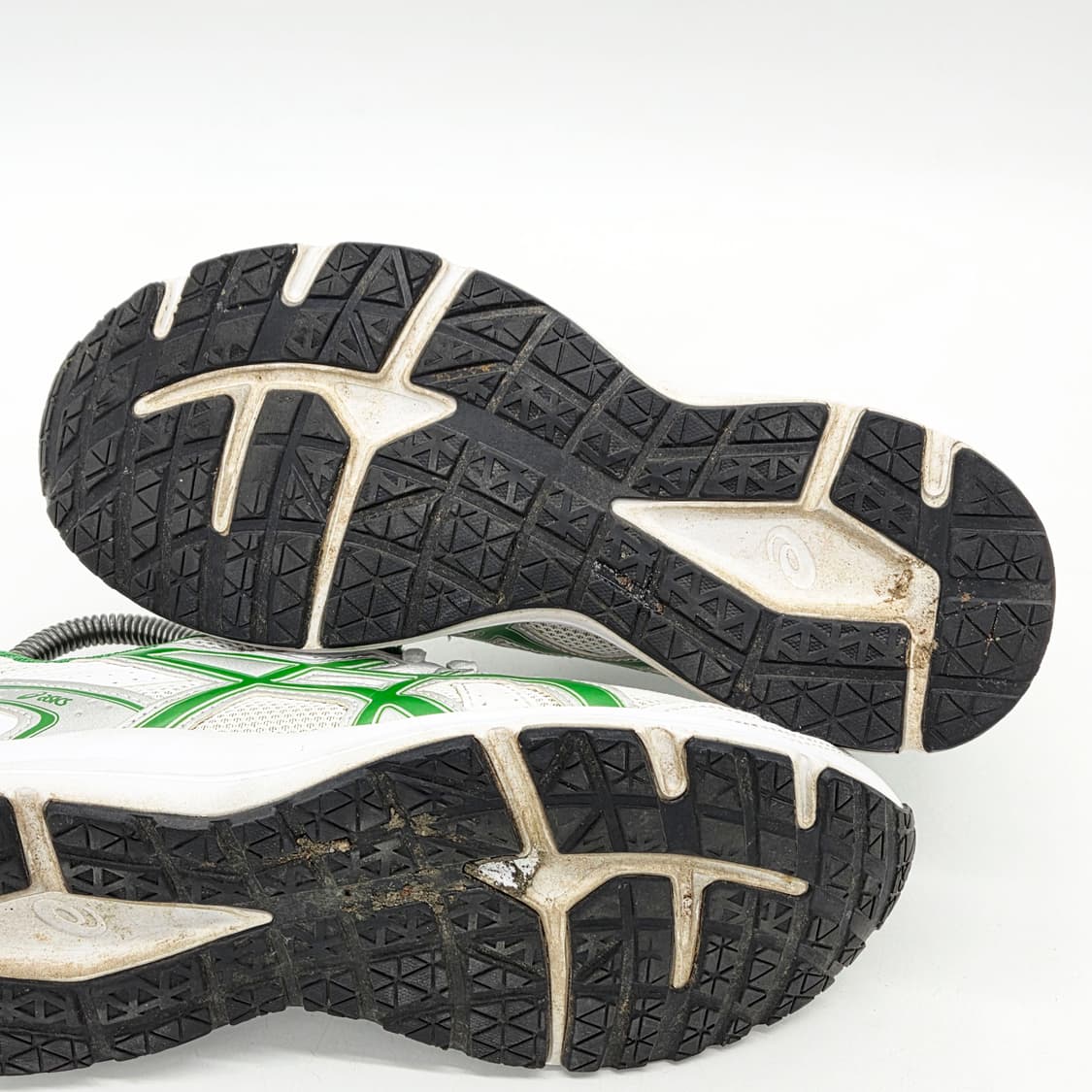 아식스 조그 100 S 화이트 그린 (245 2E)  상품이미지3