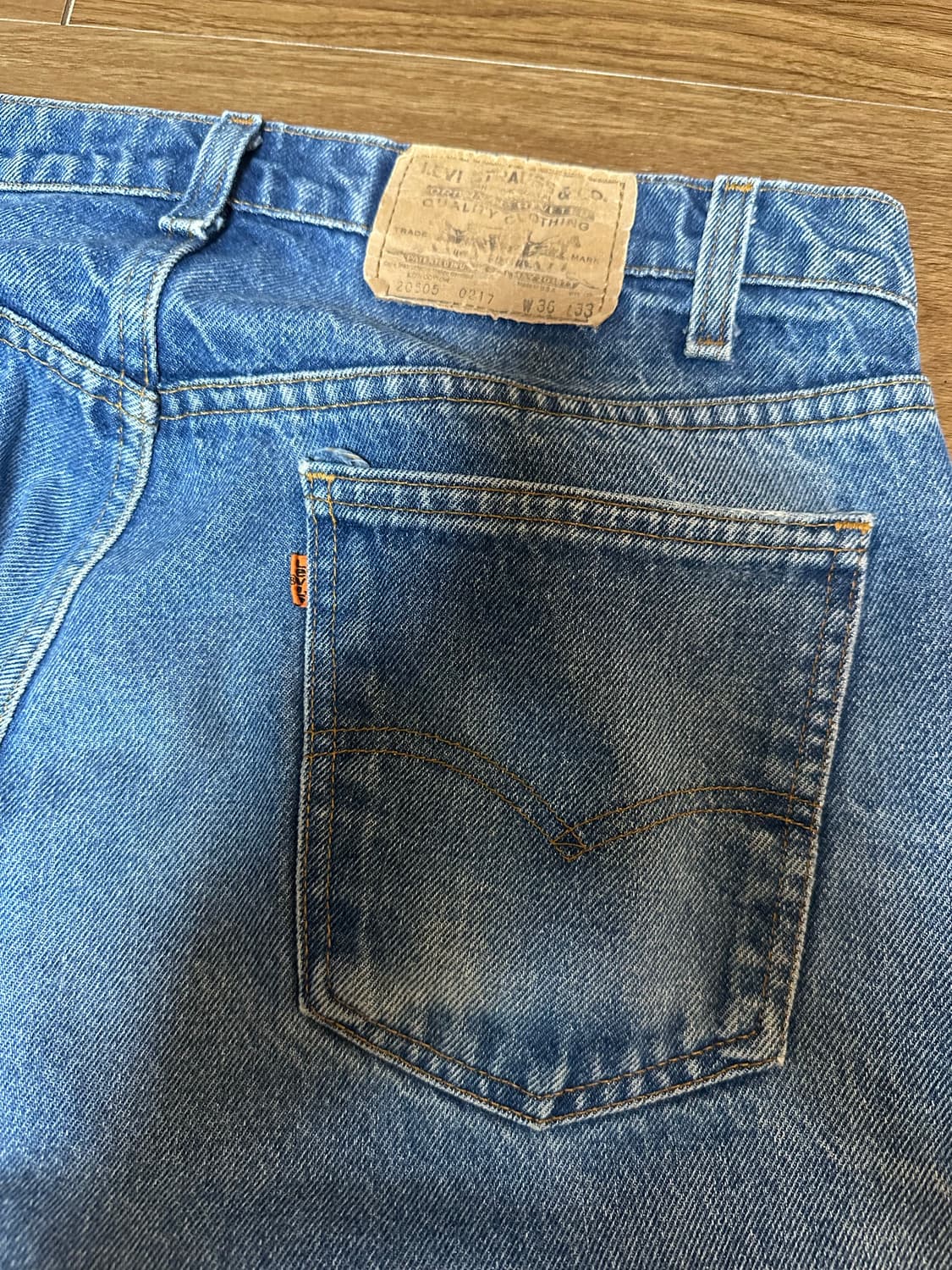 80s 미제 빈티지 리바이스 505 상품이미지5