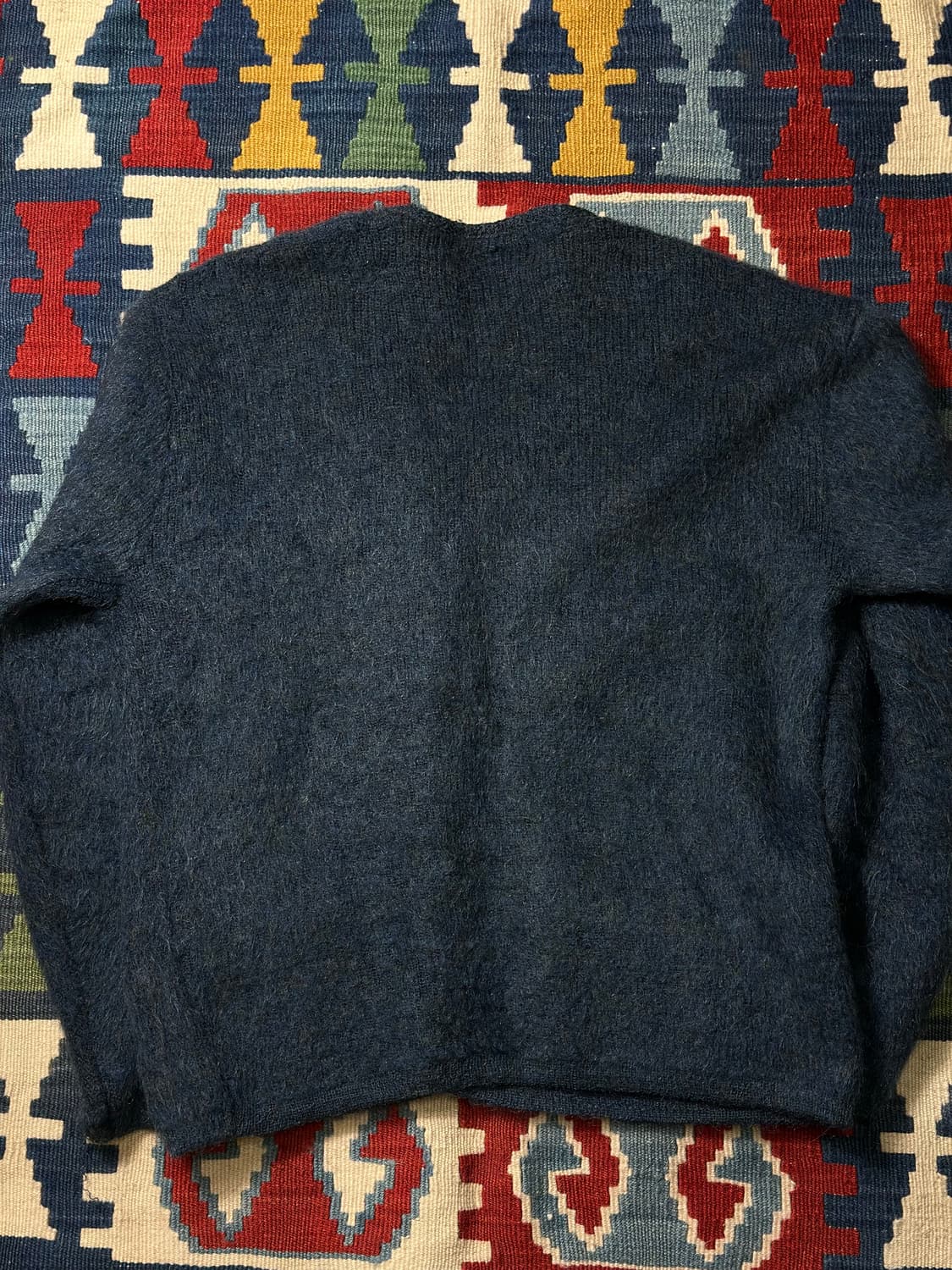 60s 빈티지 모헤어 가디건 L 상품이미지4