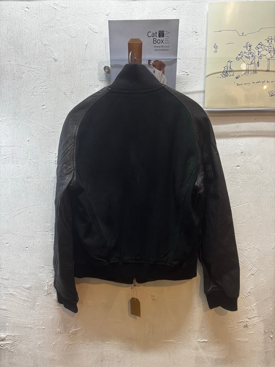 Journal Standard 레더 믹스 블루종 상품이미지7