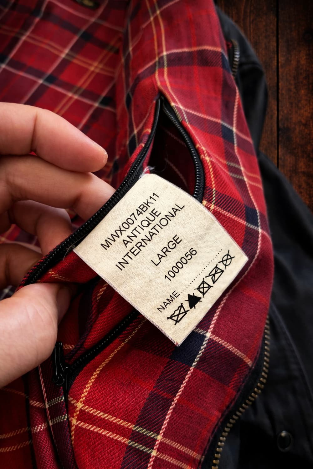 바버 인터네셔널 Antique 자켓 L 상품이미지8