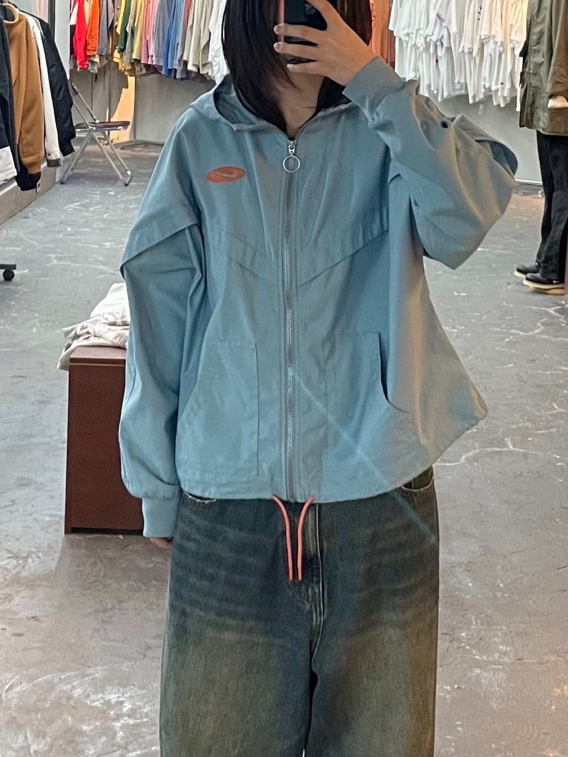 나이키 아이콘 크러쉬 우븐 바람막이 자켓 H1451 상품이미지1