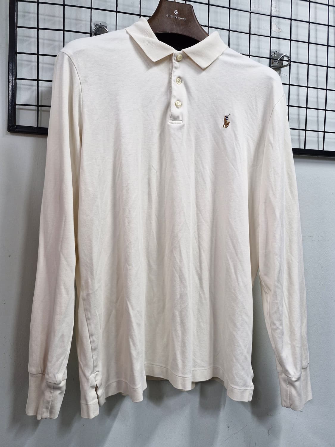 100L 폴로랄프로렌 카라 긴팔티. 상품이미지2