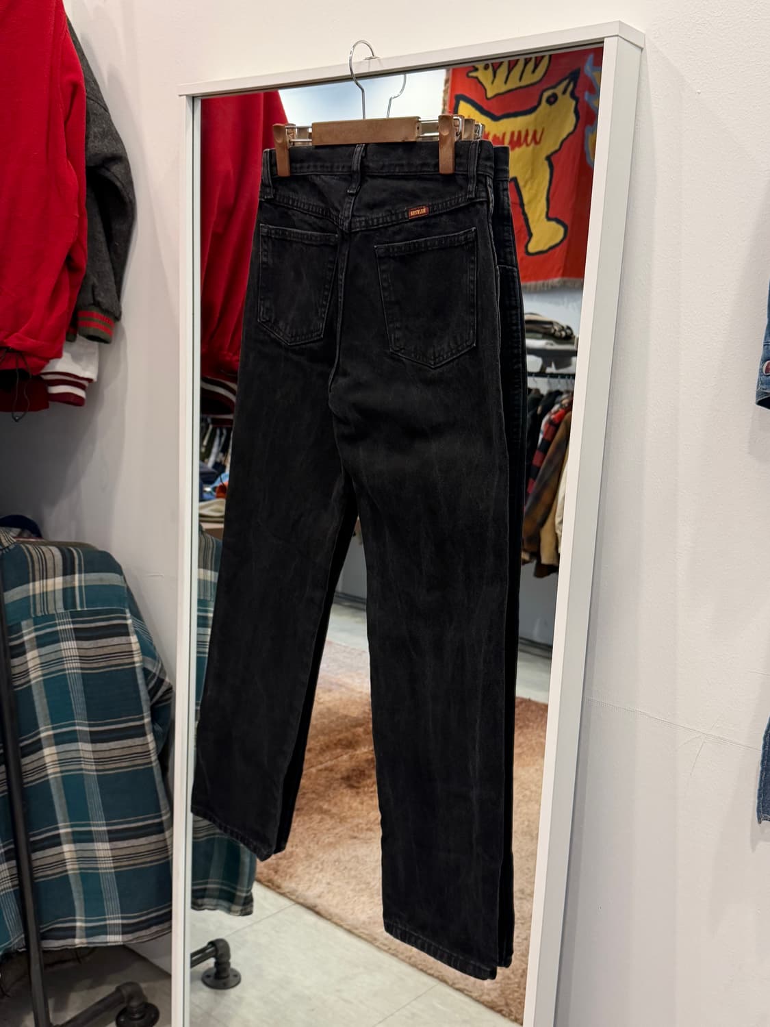 00s Rustler 러슬러 흑청 데님 팬츠 (29inch) 상품이미지5