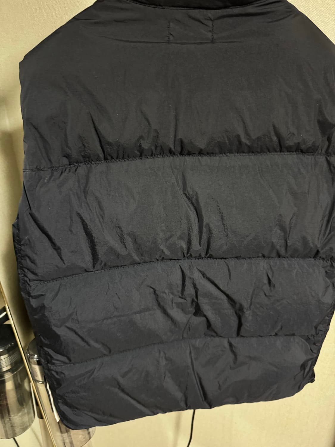 [XL] 24FW 스톤아일랜드 크링클랩스 패딩 조끼 베스트 집업 자켓 상품이미지3