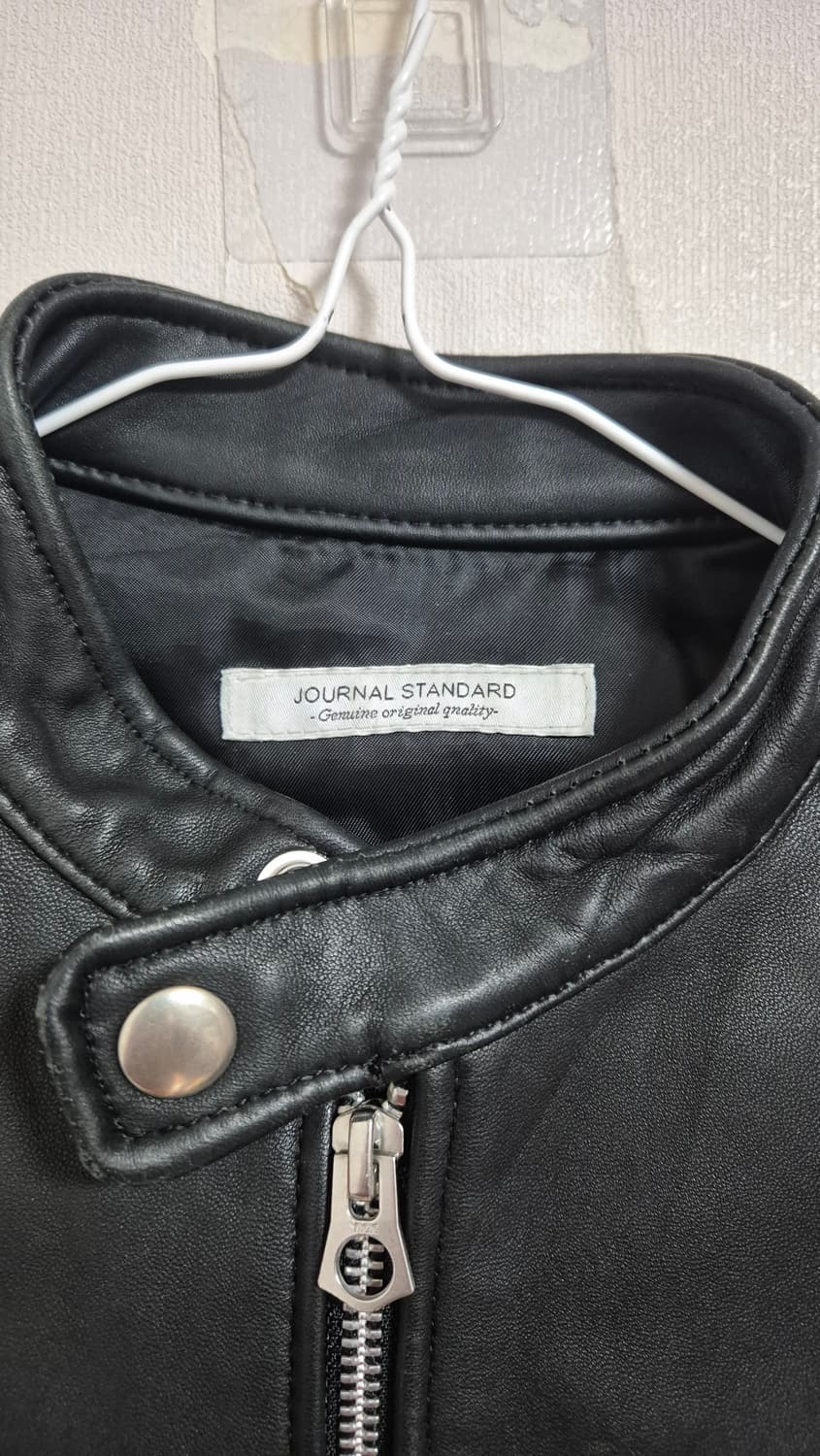 저널스탠다드 블랙 가죽자켓 (드라이 완료) 상품이미지3
