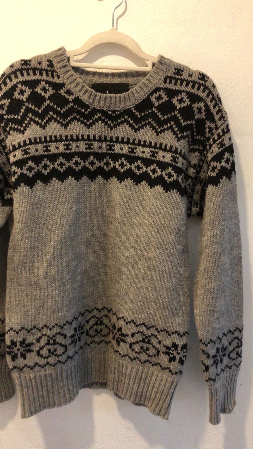 스투시 패턴 니트 스웨터 상품이미지1