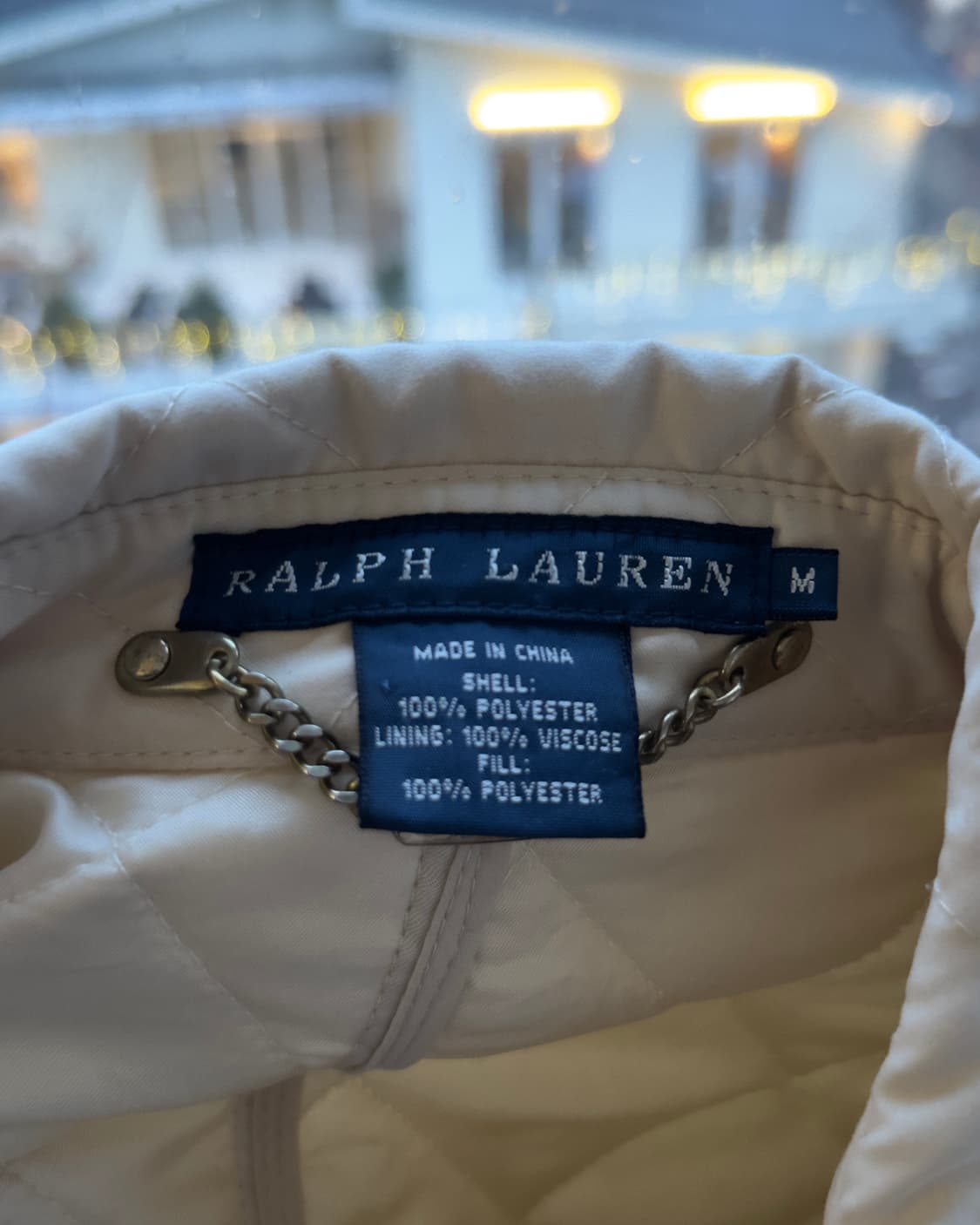 [Ralph Lauren] quilting jacket (ivory) 상품이미지7
