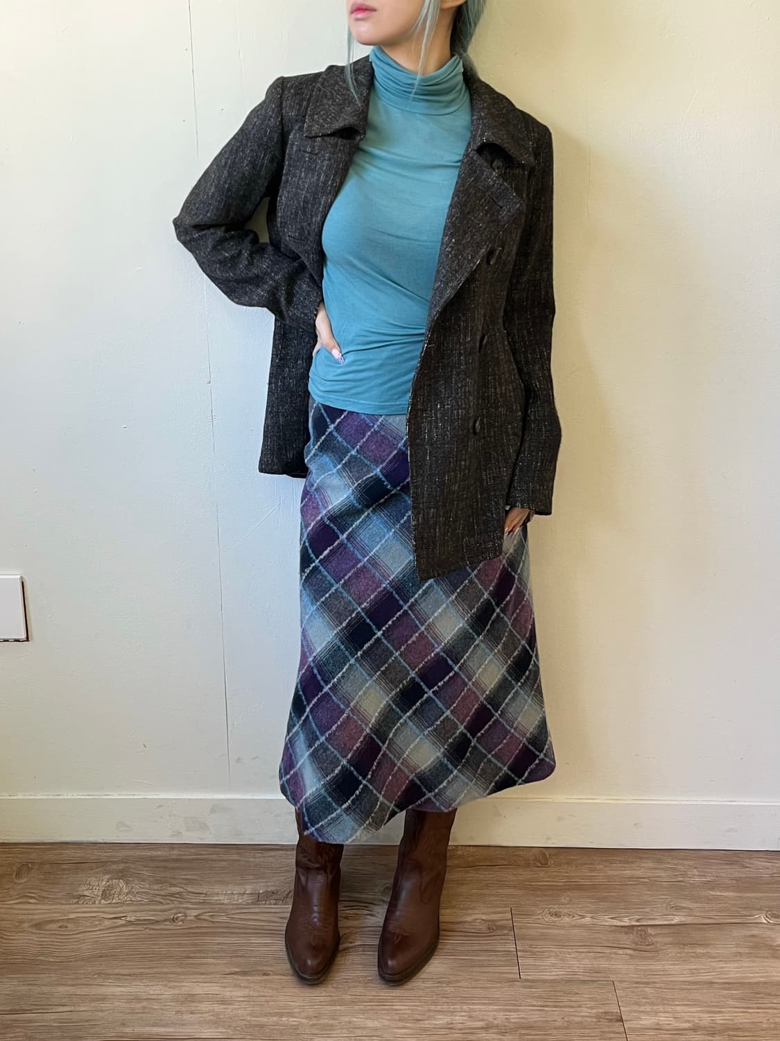 theory 아카이브 더블 코트 상품이미지6