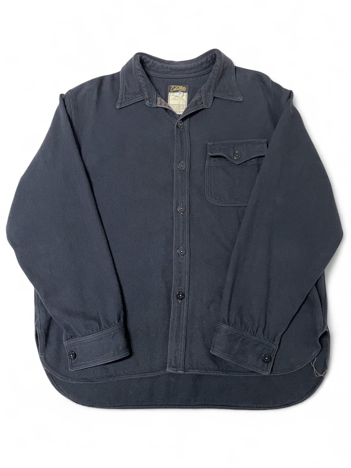 Colimbo Flannel C.P.O Shirts Navy XXL 상품이미지1