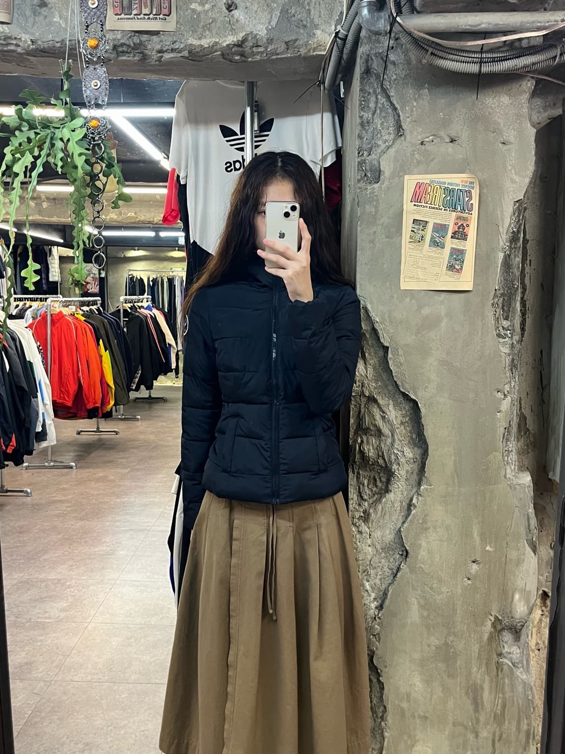 아베크롬비 후드 패딩 자켓 네이비 키즈 L #csz1972 상품이미지2