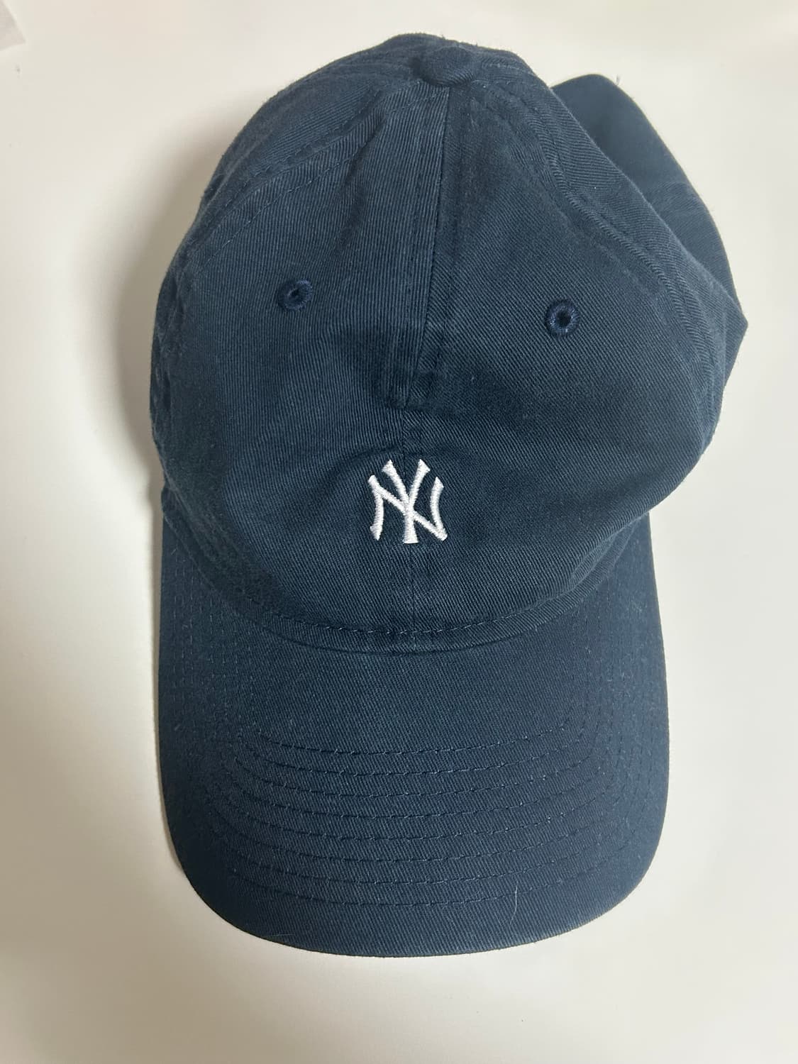 MLB 워시 미니 로고 볼캡 네이비 상품이미지1