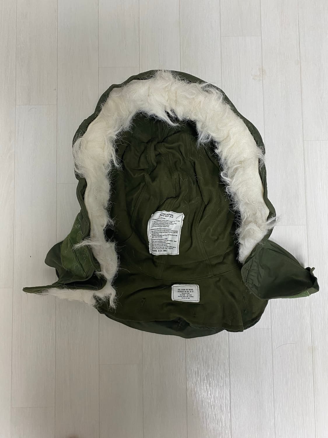 오리지널 m65 후드 새제품 상품이미지1