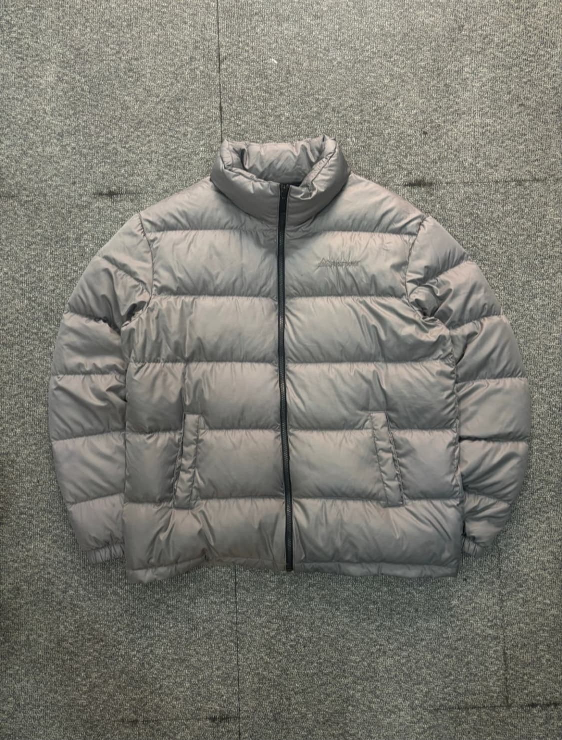 퍼스트다운 그레이 패딩 100 상품이미지1