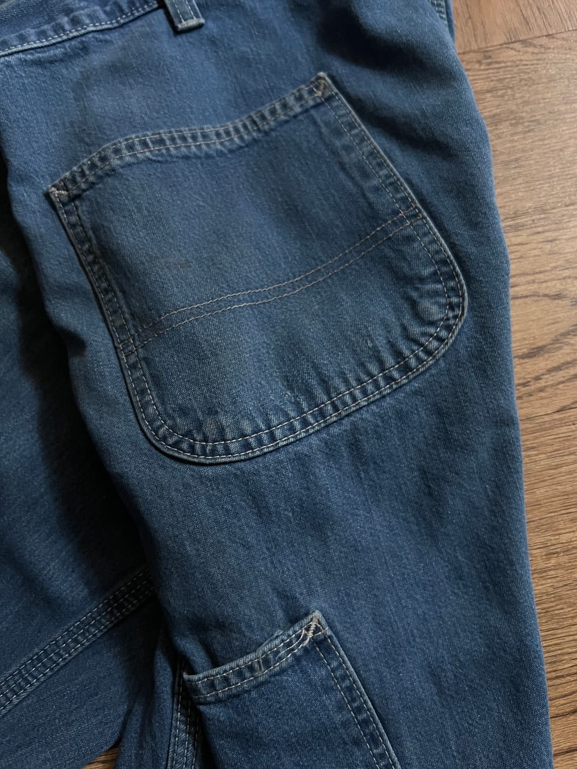 [38]칼하트 USA 덩가리핏 싱글니 워크 데님 팬츠 상품이미지7