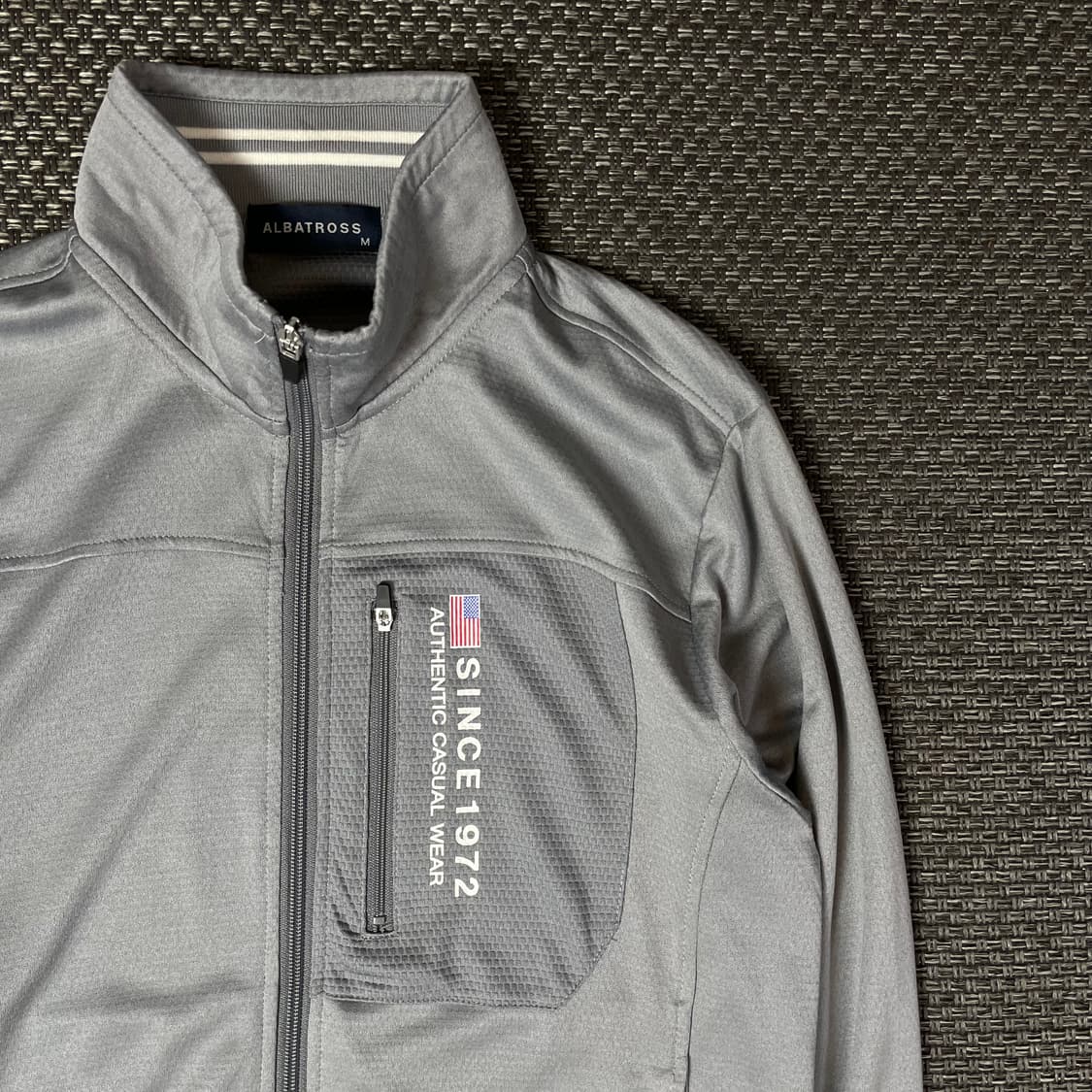 알바트로스 1972로고 그레이 져지 M 상품이미지3