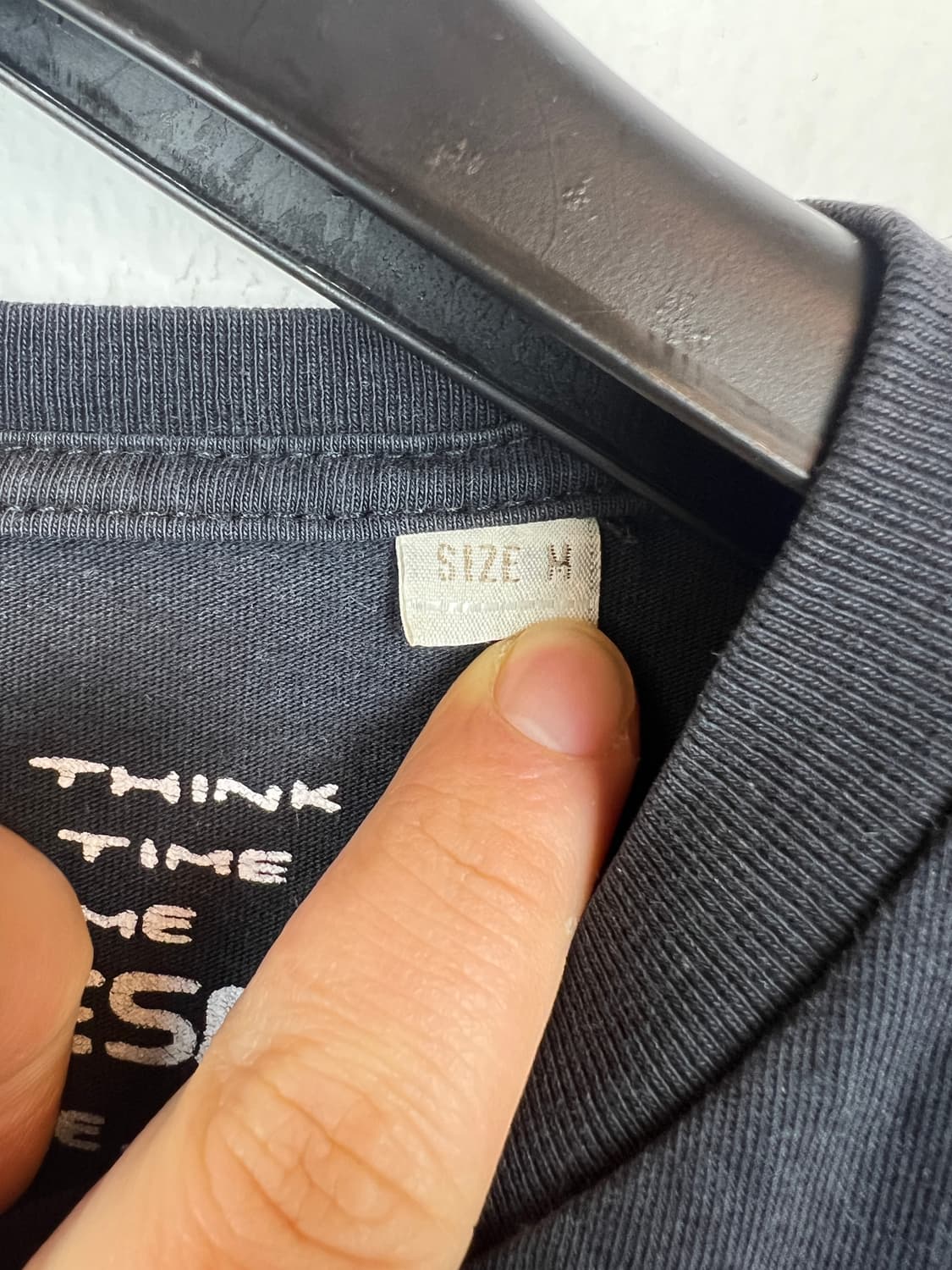 Diesel 블랙 프린팅 반팔 티셔츠 M 상품이미지4