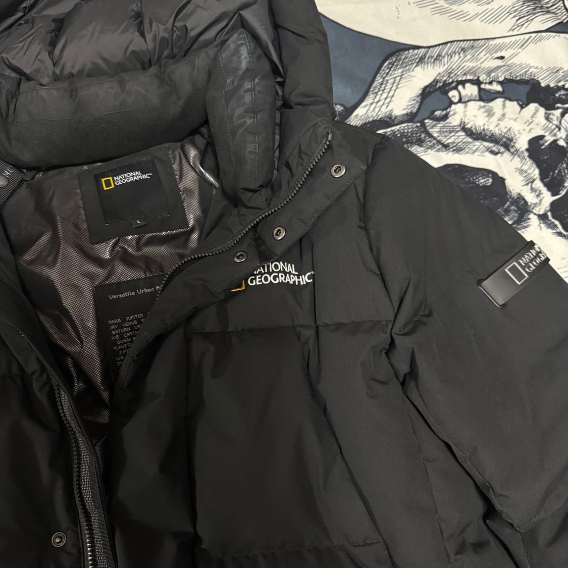 내셔널지오그래픽 롱패딩 L사이즈 상품이미지3